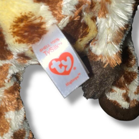 Ty Classic Plush Giraffe Hightops Nursery Bedroom Shower Gift Stuffed Safari 14" - Picture 9 of 12